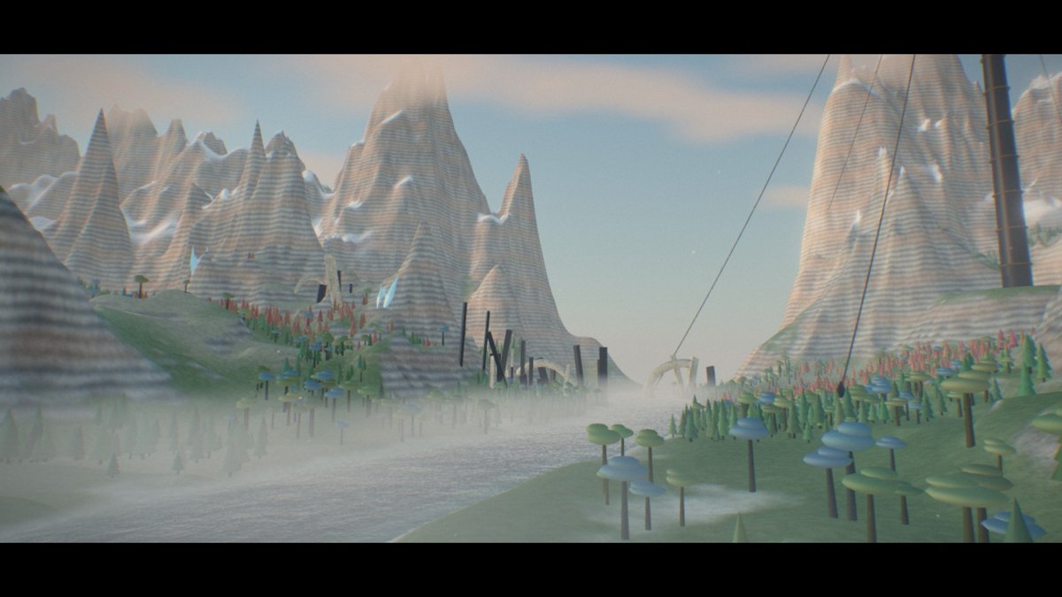 같은 지시문으로 AI Korea Club이 직접 만든 3D 세계 'Silent Meridian' 투어 화면